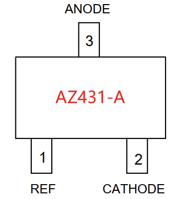 可调精密并联稳压器IC AZ431A 36V
